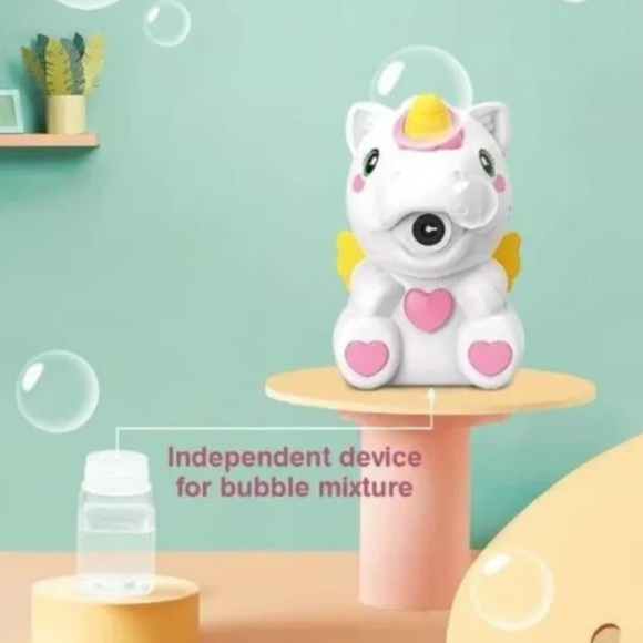 Toys Bubble Machine Unicorn Bubble Blower Poshmark